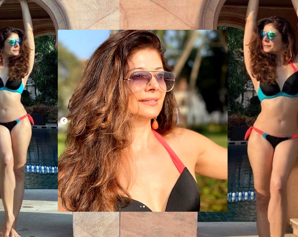 
At 42, Pooja Batra ups the hotness quotient with her latest pictures in a classy bikini from Goa holiday
