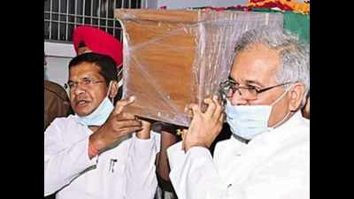 Chhattisgarh: Ex-CM & Congress leader Motilal Vora’s last rites performed in Durg