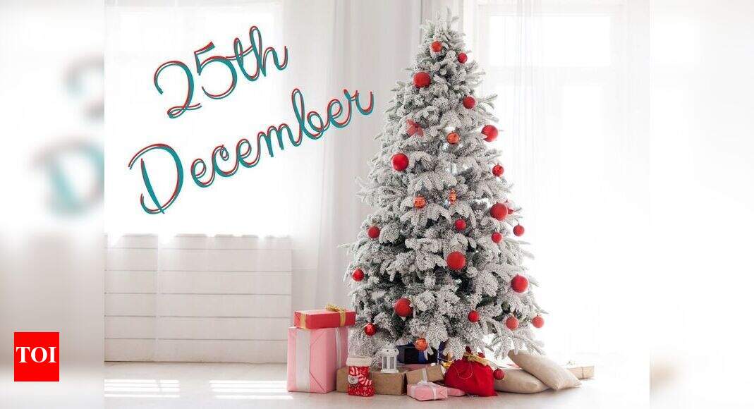 Merry Christmas 2023 Why is Christmas celebrated on the 25th of December? Times of India