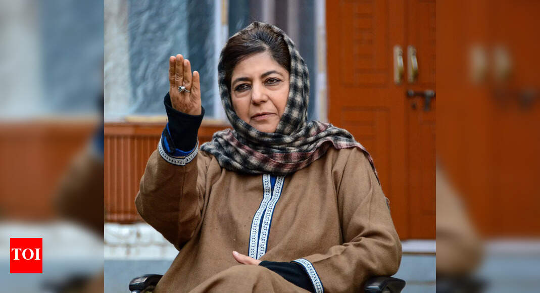 Centre weaponising probe agencies, BJP should fight me politically: Mehbooba Mufti | India News - Vimarsana News