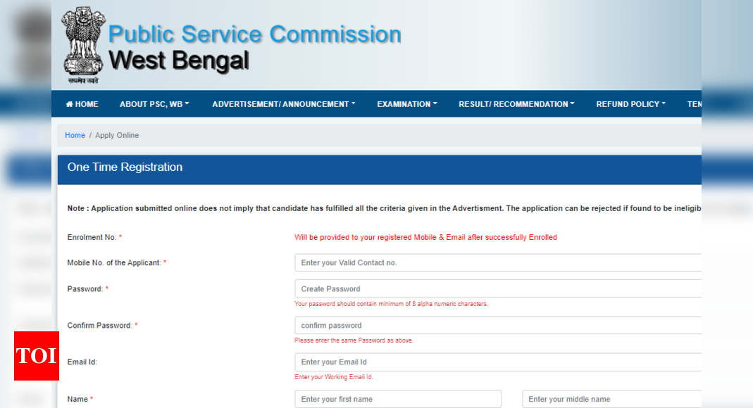 West Bengal Civil Service (Executive) 2021 exam ...