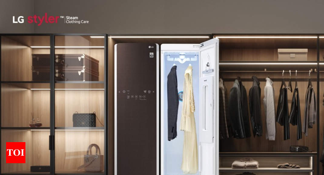 LG Styler clothes steamer and sanitizer launched at Rs 1,60,000 - Times of  India