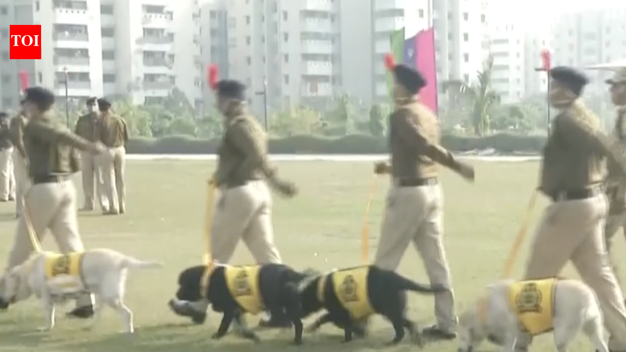 CISF organises farewell ceremony of canines of DMRC Unit
