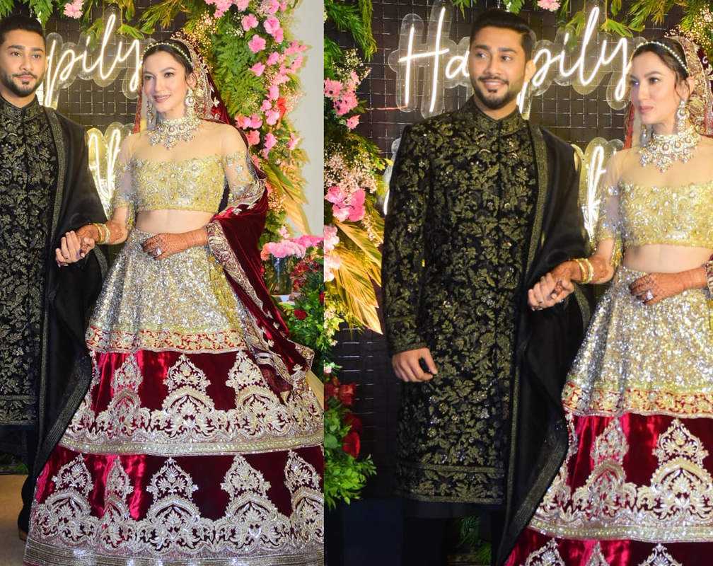 
These glimpses from Gauahar Khan and Zaid Darbar's wedding reception are all things love!
