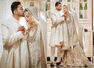 Gauahar Khan wore a Pakistani sharara on her Nikah