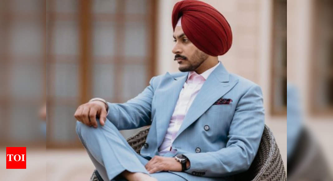 Blue pant coat sale with turban