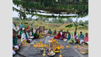 Karnataka: Six women engage in community farming initiative in Chamarajanagar