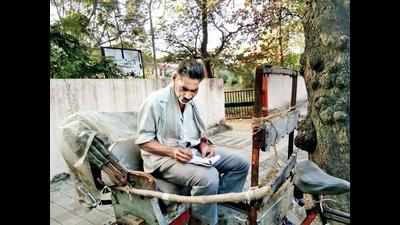 Nagpur: A one-time IIT aspirant, now a rickshaw puller