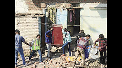 House demolished in Ujjain after stones hurled at saffron rallyists