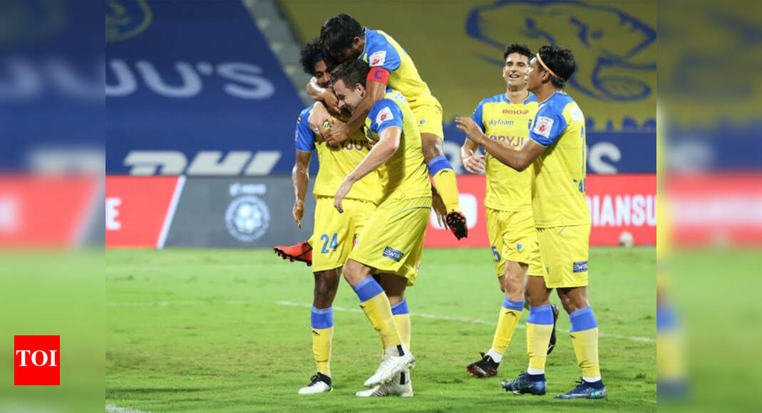 ISL Finally, a win for Kerala Blasters Football News Times of India