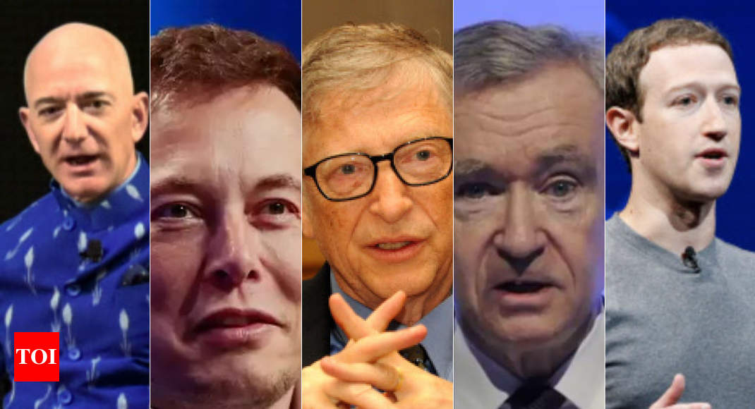 Top 10 richest people in world in 2020 - Times of India