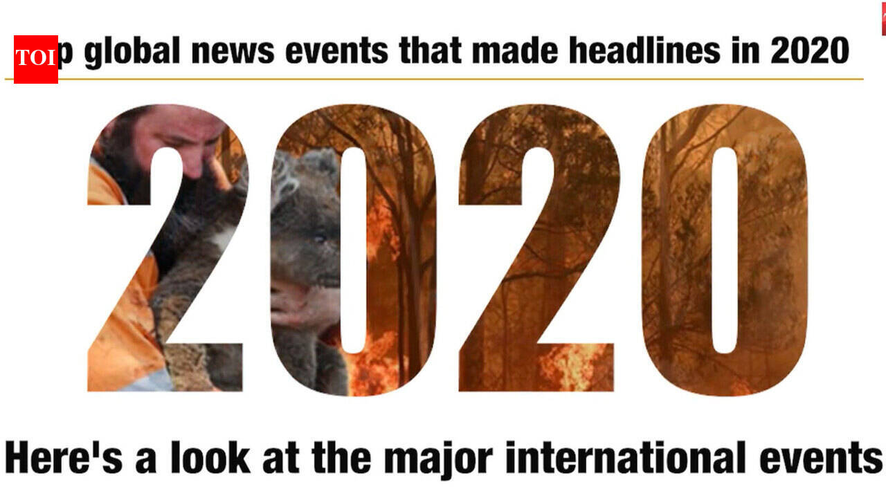 Watch: Top global news events that made headlines in 2020