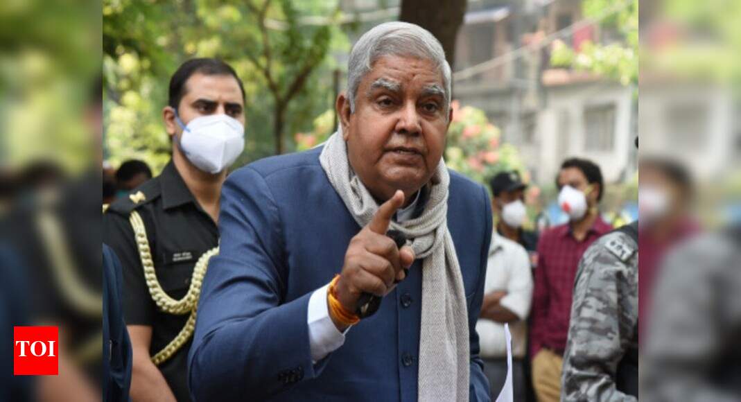 Governor Dhankar criticises Mamata govt to serve 'political masters': Derek O'Brien | India News - Vimarsana News