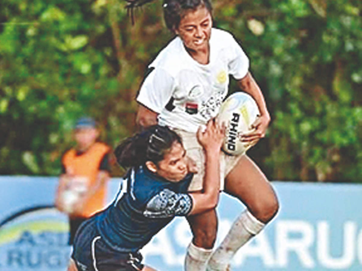 Unstoppable 20 Year Old Tea Labourers Daughter Tackles Life From Rugby Pitch Kolkata News Times Of India