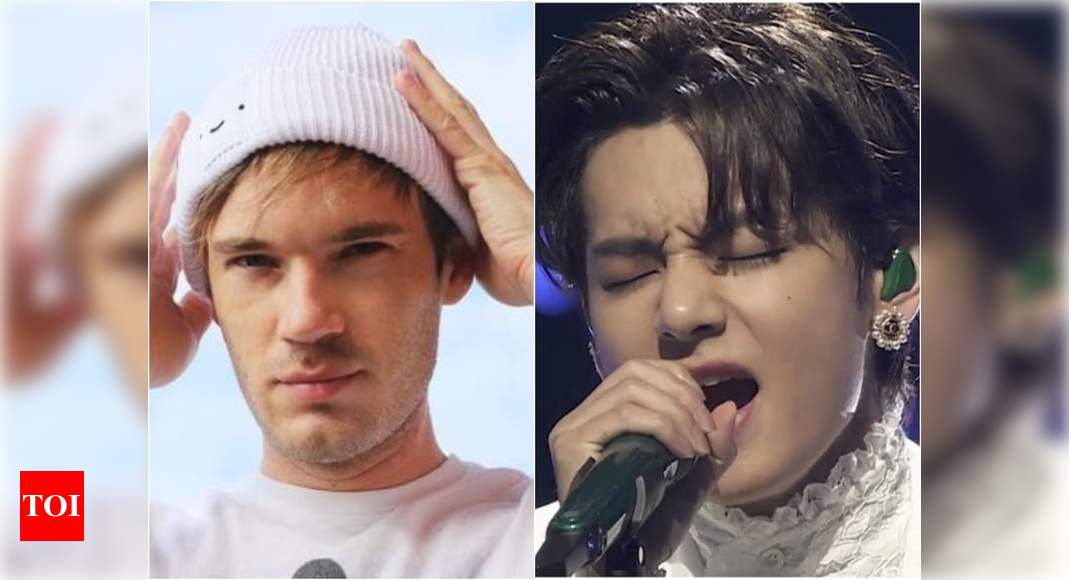 Youtuber Pewdiepie Beats Bts Member V Aka Taehyung To Top The List Of Most Handsome Face Of K Pop Movie News Times Of India