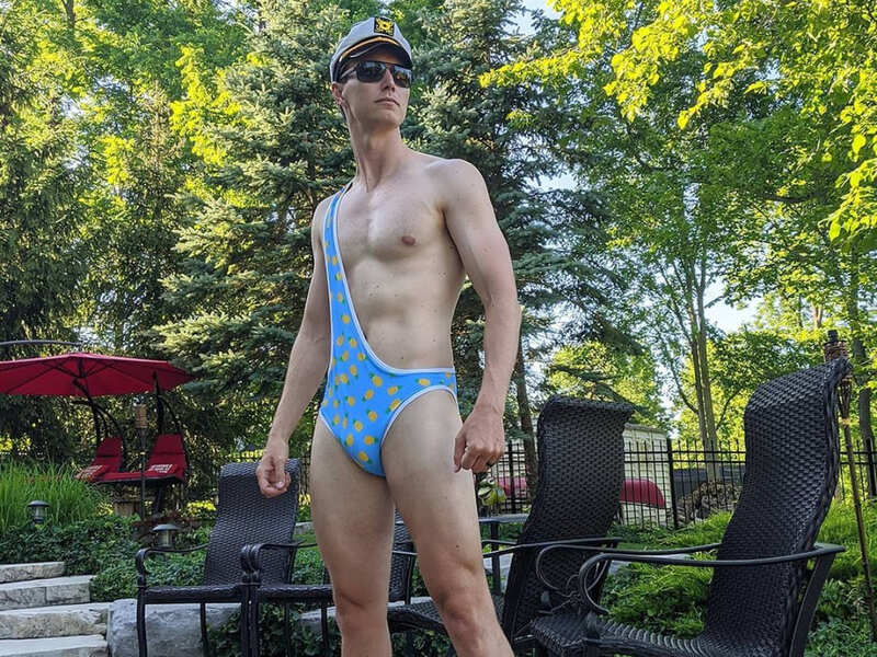 Two friends have introduced the world to 'Brokini' for men and you can't miss it!