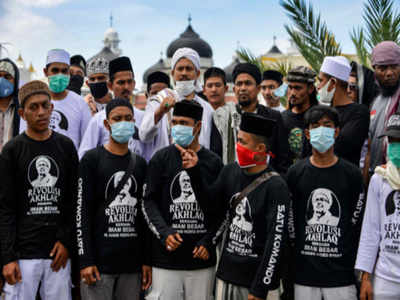 Indonesia Bans Militant Group Islamic Defenders Front - Times Of India