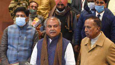 Consensus between farmers and govt on two points: Union agriculture minister