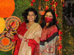 Banarasis enjoy at a dandiya night