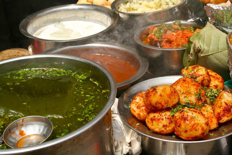 Sample the street food