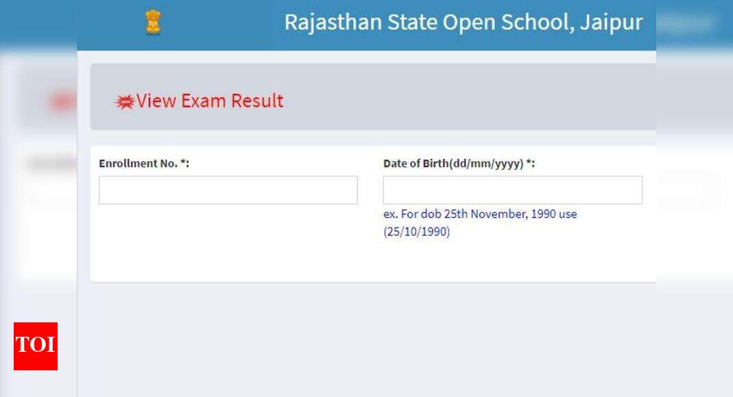 Rsos Result 2020: Rsos 12th Result 2020 Declared, Check Here - Times Of 