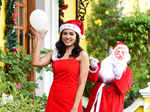 Actress Anju Kurian's Christmas photoshoot