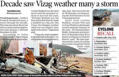 Decade saw Vizag weather many a storm