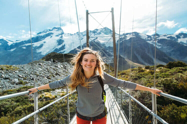 ​Hiking in New Zealand