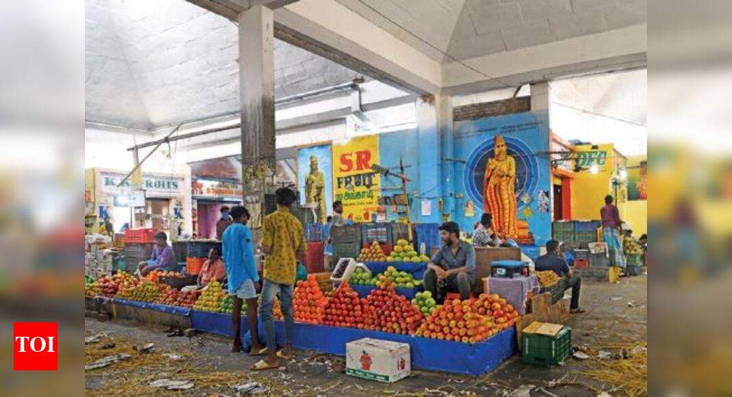 Koyambedu turns popular fruit market, veggie demand drops Chennai