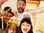 Fun-filled pictures from Amitabh Bachchan’s New Year celebrations