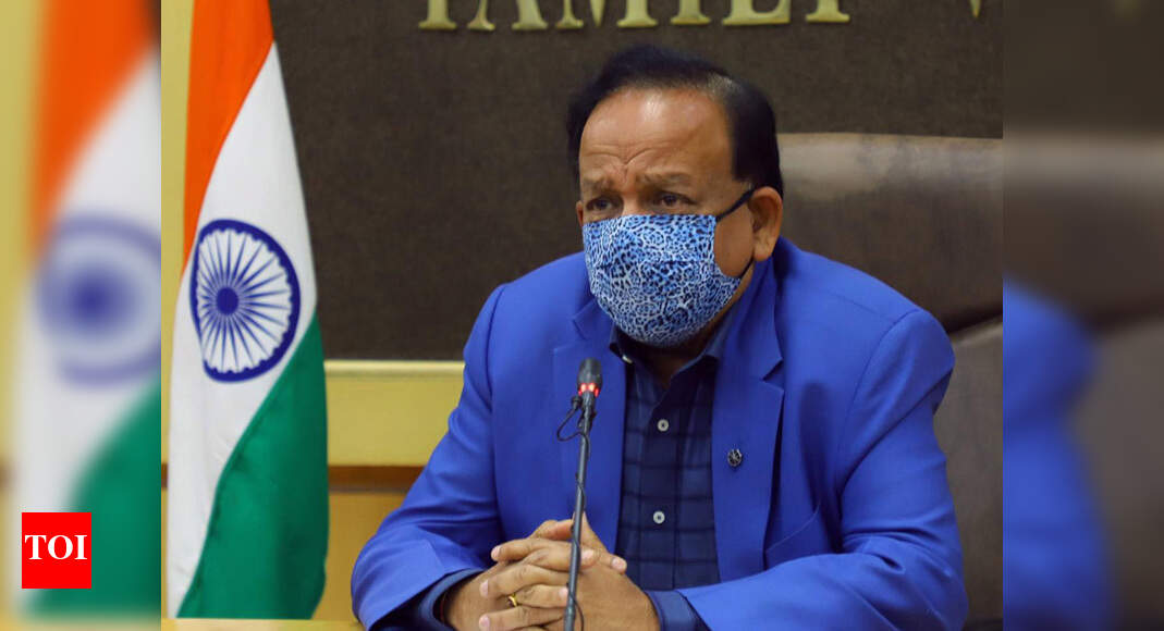 Union health minister Harsh Vardhan reviews preparedness for Covid vaccination trial run on January 2 | India News - Vimarsana News