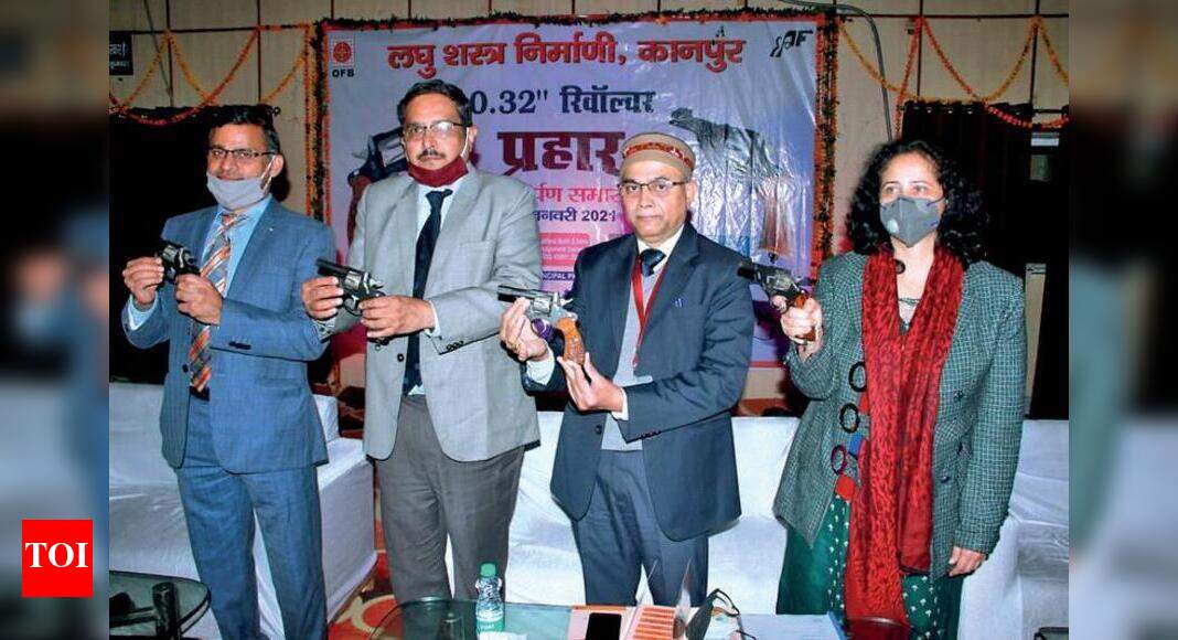 Small Arms factory launches .32 bore revolver ‘Prahaar’ Kanpur News