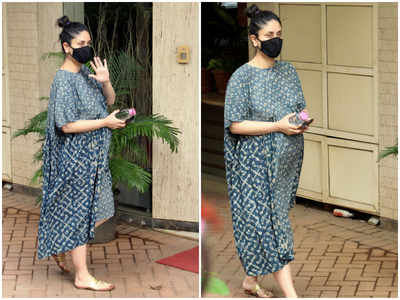 Mommy to be Kareena Kapoor Khan keeps it comfy and stylish as she steps out in the city