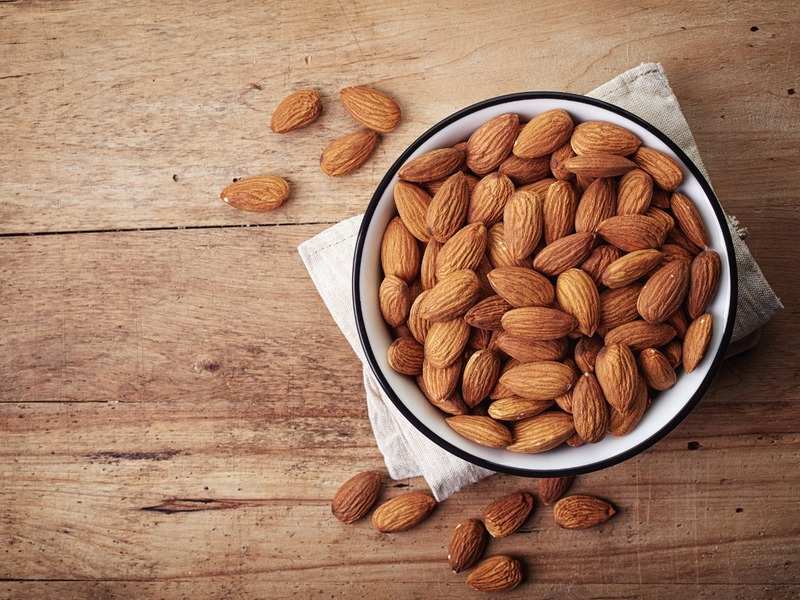 Almonds Nutrition Facts & Calories: Are almonds good for you? Nutritional  facts and health benefits explained | Almonds protein, fiber, calcium, carbs