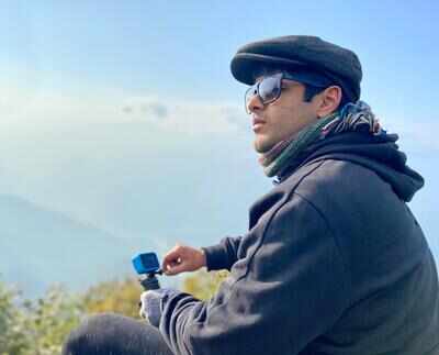 Uday Pratap Singh rings in New Year in Sikkim