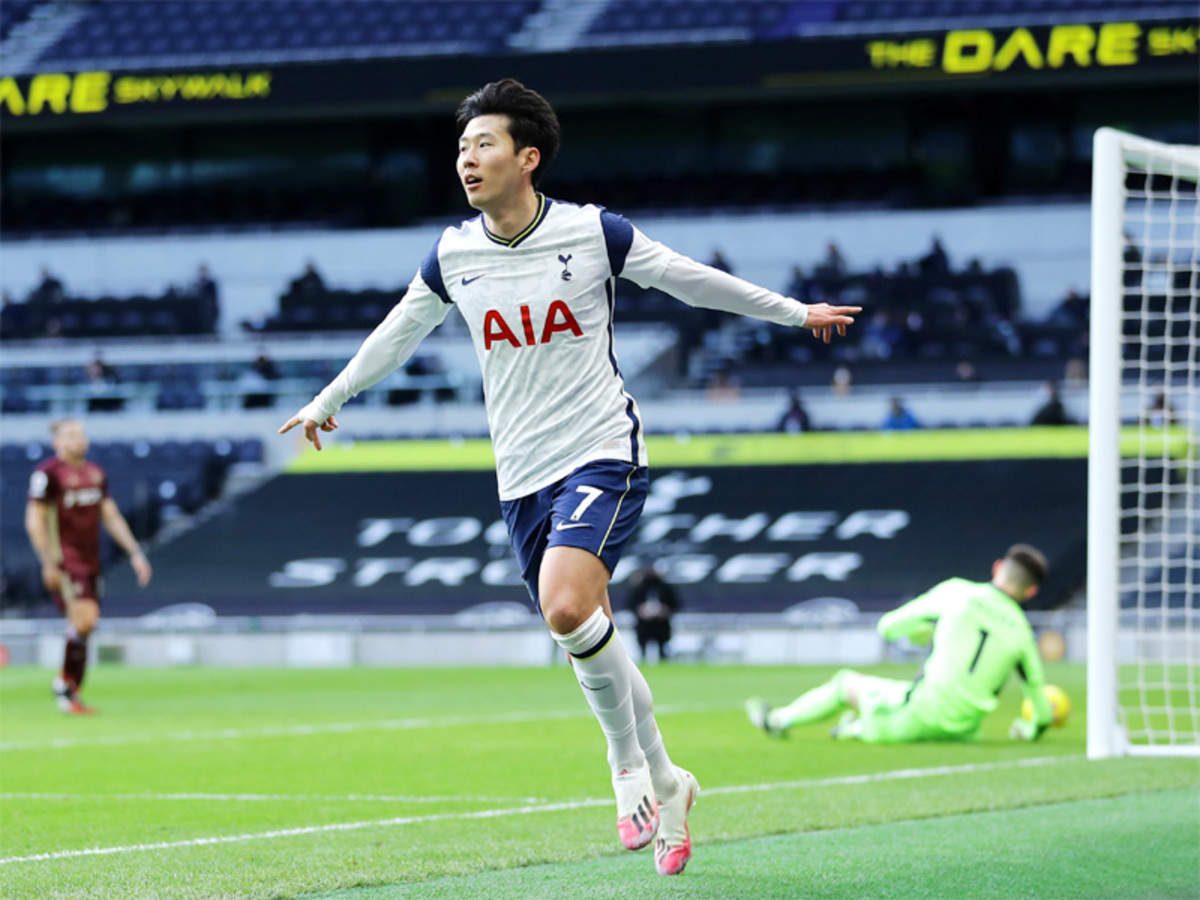 Son Heung Min Nets 100th Tottenham Goal In Win Over Leeds Football News Times Of India