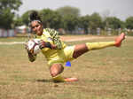 Footballer Aditi Chauhan's exclusive photoshoot