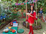 Adah Sharma hosts a Christmas party for rescued chickens