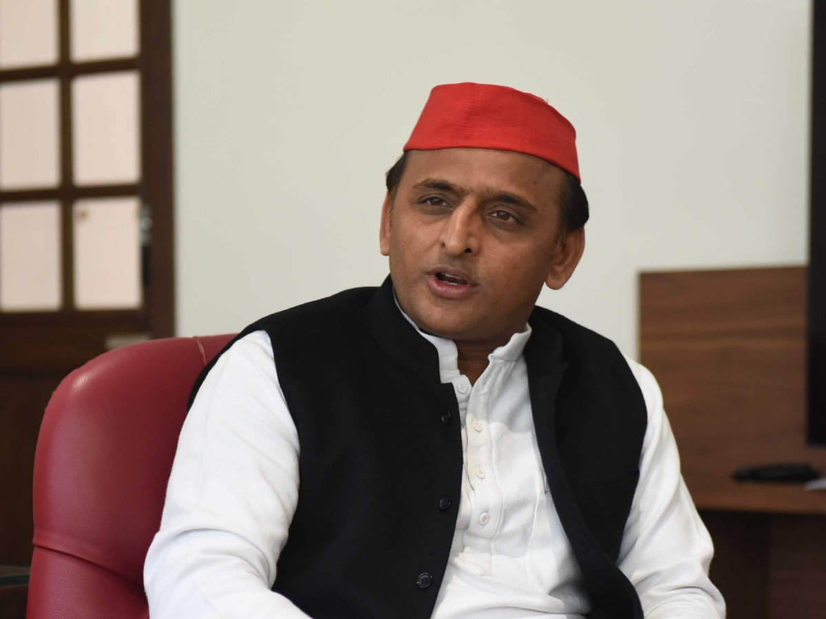 Won't take Covid vaccine, can't trust BJP: Akhilesh Yadav | Lucknow News -  Times of India