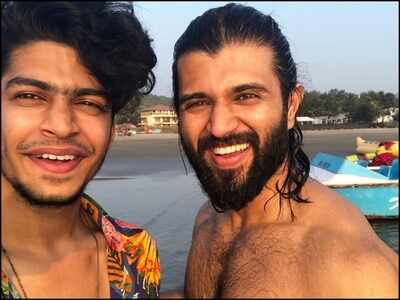 Selfie Alert! Malayalam actor Roshan Abdul Rahoof meets Vijay Deverakonda in Goa Beach