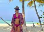 Ageless beauty Salma Hayek ups the glam quotient with her bikini pictures