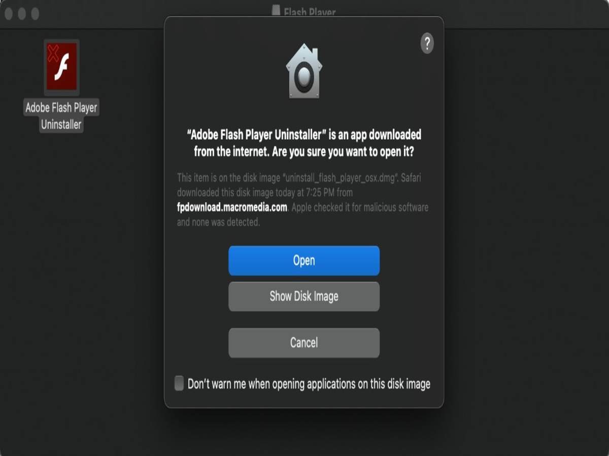 Flash Player Uninstall Mac