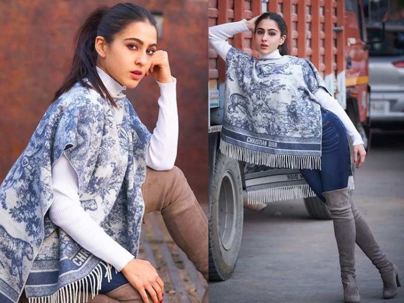 Sara Ali Khan shares stunning pictures in winter wear