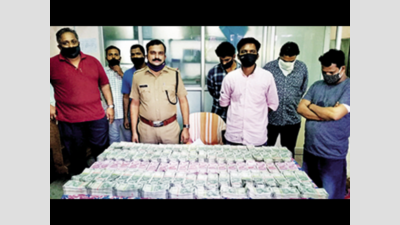 Rs 1.9 crore cash seized from car, 4 in custody
