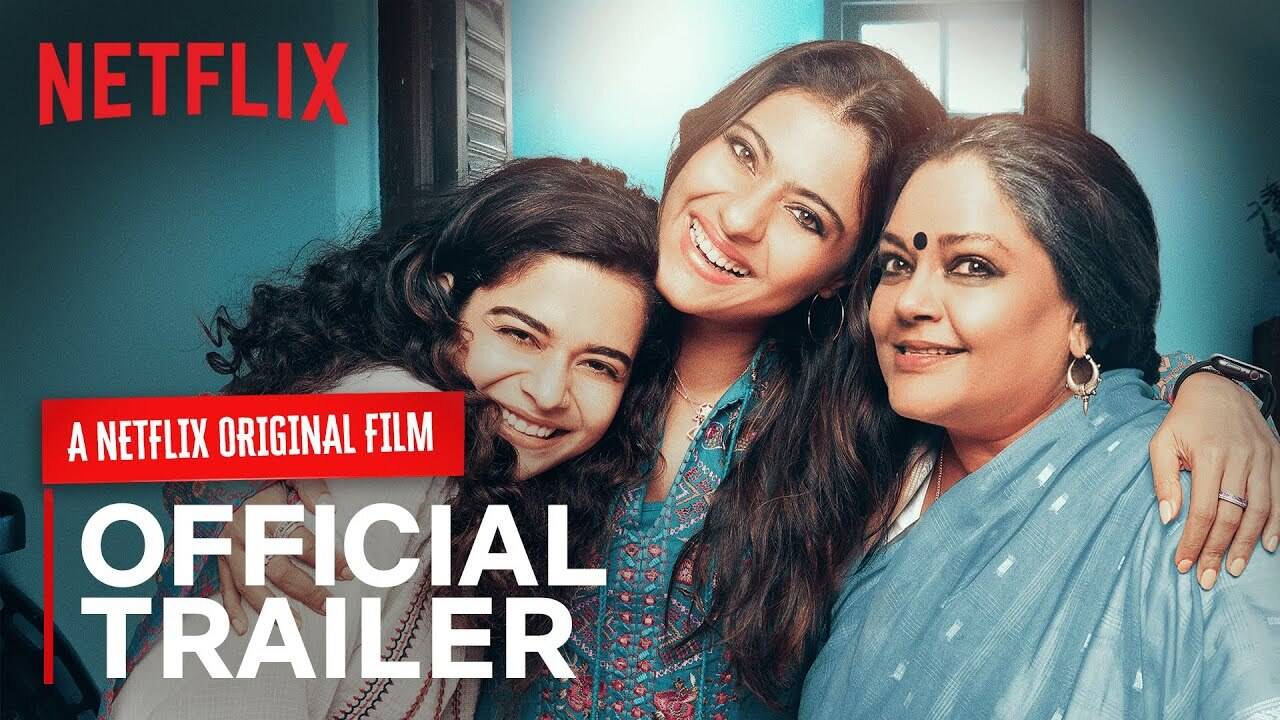 Tribhanga - Tedhi Medhi Crazy Trailer Video: Kajol, Mithila Palkar, Tanvi  Azmi and Kunaal Roy Kapur starrer Tribhanga - Tedhi Medhi Crazy Official  Trailer Video