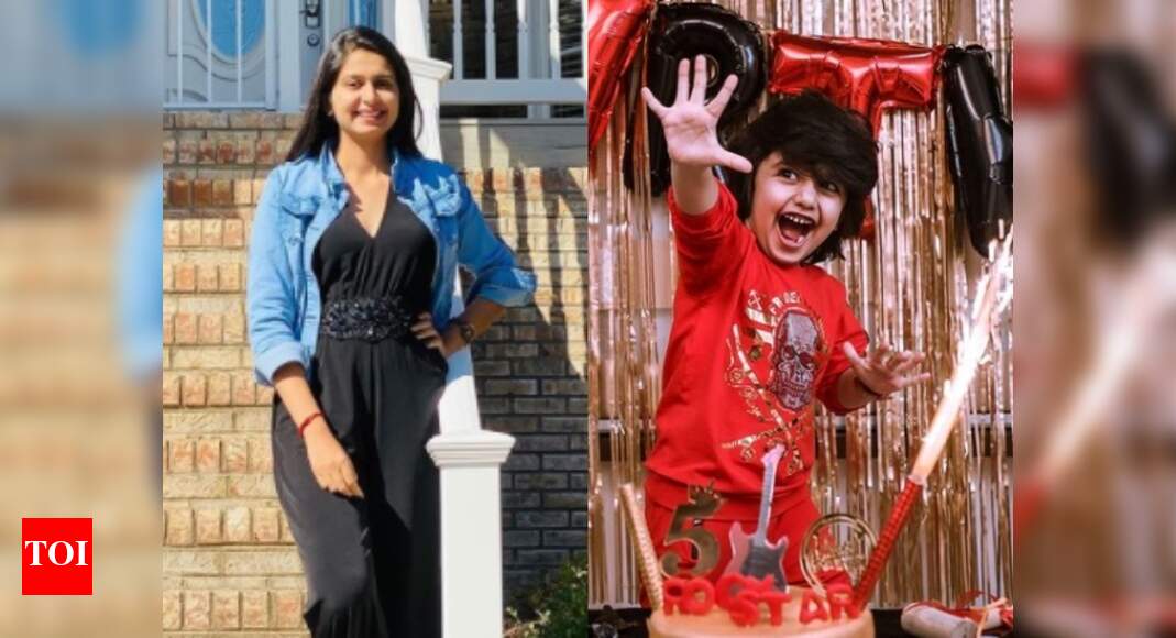 Kinjal Dave on Rajveer Rajgor's 5th birthday: I wish all the happiness ...