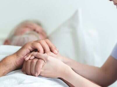 My COVID Story: My dad's hand was swollen due to all the injections and saline