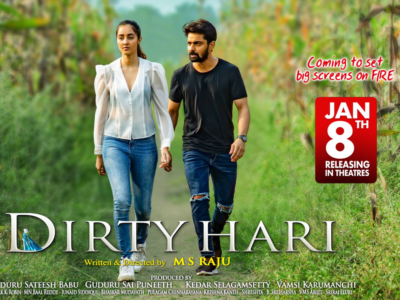 MS Raju's ''Dirty Hari'' to hit theatres on January 8 | Telugu ...