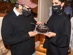 Lovely picture of Ranveer Singh and Birthday girl Deepika Padukone from their dinner date