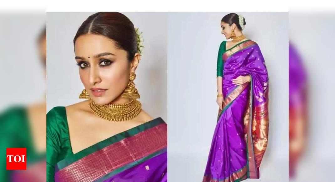 Stylish silk sarees for your ethnic wardrobe - Times of India